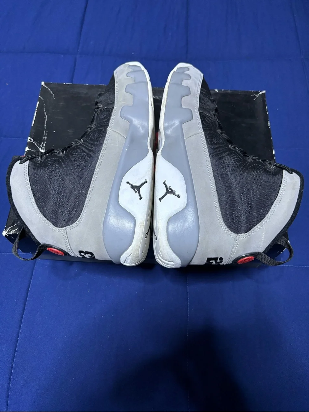 Jordan 9 Retro Particle Grey 2022 Size 12